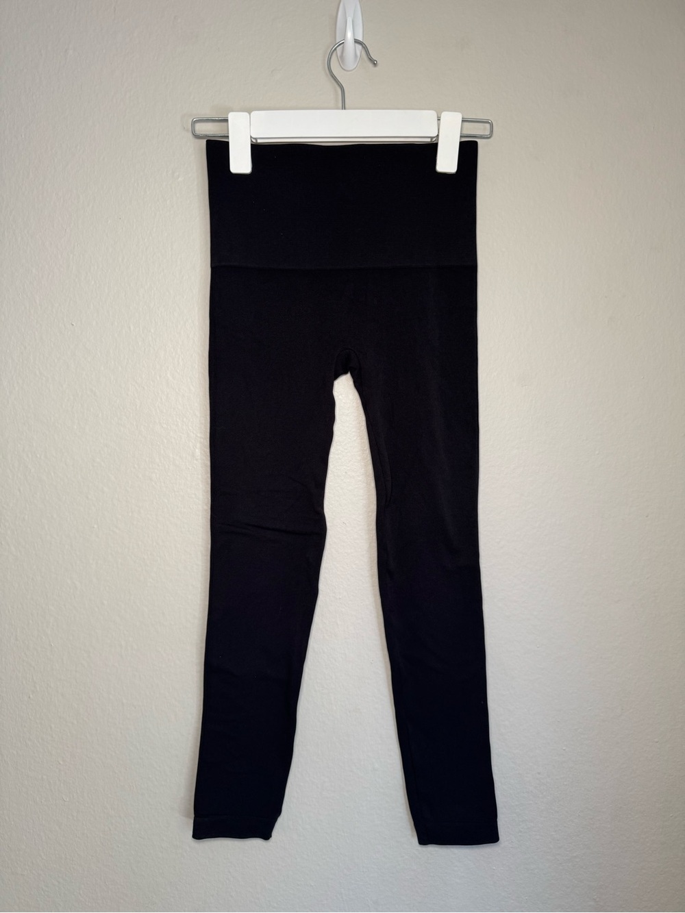 SPANX Black High-Rise Stretch Leggings Size Small